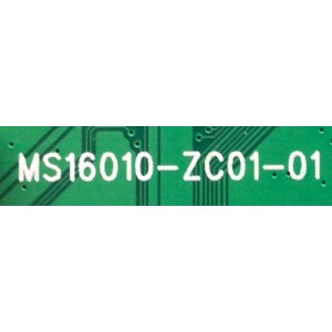 MAIN PARA TV ONN / NUMERO DE PARTE 100007147 / MS16010-ZC01-01 / 515C16010M08 / H19028-MT / 1010305607 / 20190621 / DISPLAY CC495PU1L01 01 / MODELO 100007147 50"	